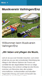 Mobile Screenshot of mvvaihingen.de